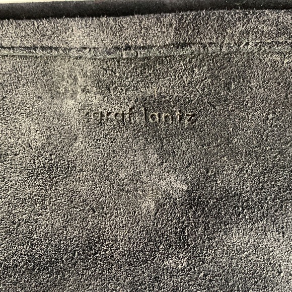 Graf Lantz Slouchy Suede Tote Bag VGUC - Picture 4 of 16